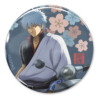 [Pre-order] Gin-san and His Beloved Wheels - Gintama 65mm Tin Badge