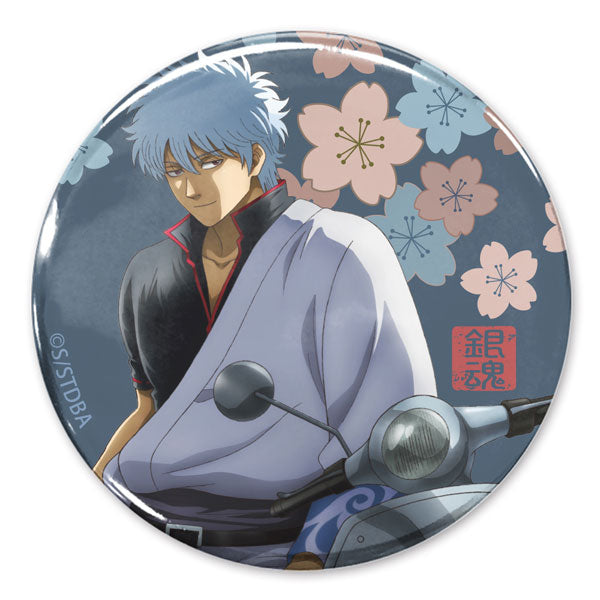 [Pre-order] Gin-san and His Beloved Wheels - Gintama 65mm Tin Badge