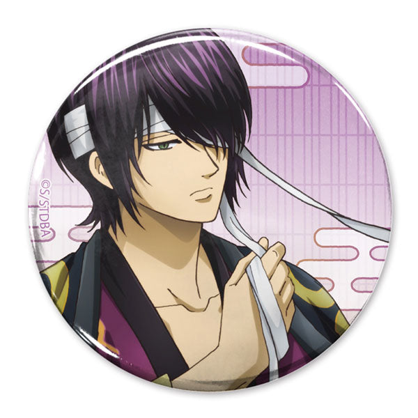 [Pre-order] Shinsuke Takasugi - Gintama New Illustration 65mm Tin Badge Still Sleepy, But Gotta Get Ready Ver.