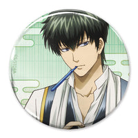 [Pre-order] Toshiro Hijikata - Gintama New Illustration 65mm Tin Badge Still Sleepy, But Gotta Get Ready Ver.