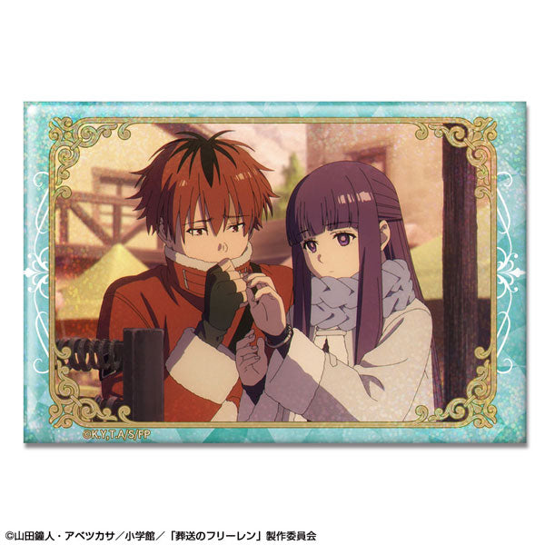 [Pre-Order] Fern & Stark - Frieren: Beyond Journey's End Hologram Tin Badge Ver.2