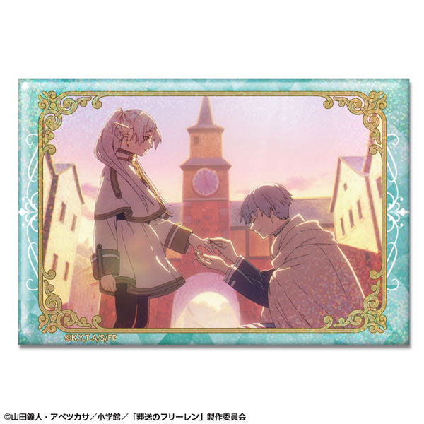 [Pre-Order] Frieren & Himmel - Frieren: Beyond Journey's End Hologram Tin Badge Ver.2