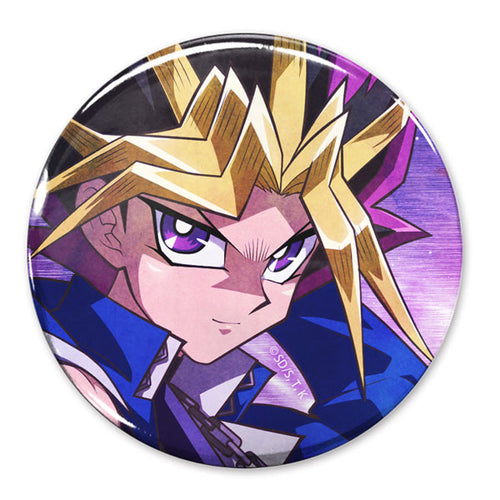 [Pre-order] Yami Yugi - -Gi-Oh! Duel Monsters New Illustration 65mm Tin Badge Off Mode Duelist Ver.