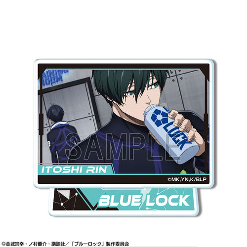 Rin Itoshi /B - Blue Lock Mini Acrylic Stand Ver.2