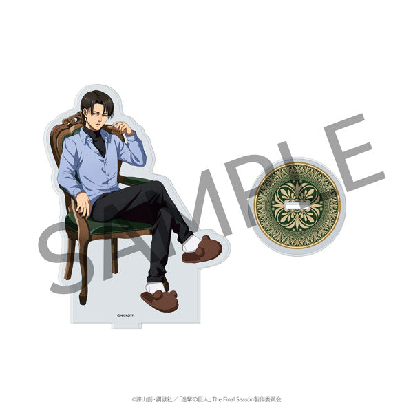 [Pre-order] Levi - Attack on Titan 3 o'clock Recycled Acrylic Stand