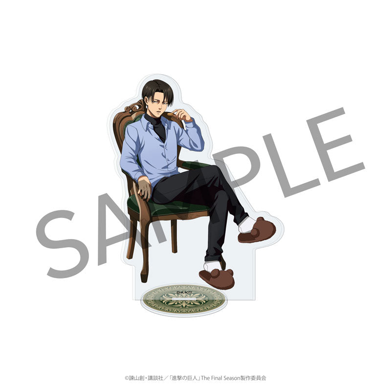 [Pre-order] Levi - Attack on Titan 3 o'clock Recycled Acrylic Stand