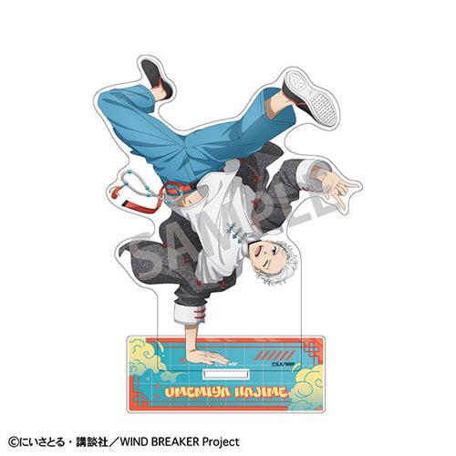 Umemiya Hajime Chinese Action - Wind Breaker Acrylic Stand