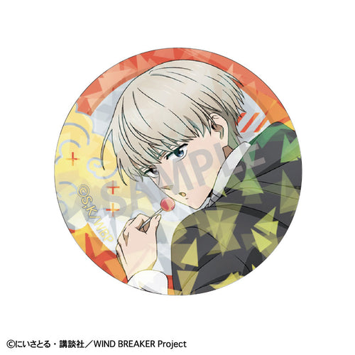 [Pre-order] WIND BREAKER - Trading Hologram Tin Badge Chinese Action BLIND PACK