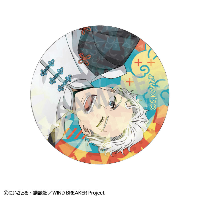 [Pre-order] WIND BREAKER - Trading Hologram Tin Badge Chinese Action BLIND PACK