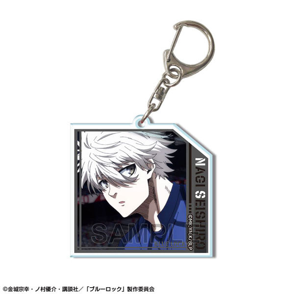 [Pre-order] Seishirou Nagi /B - Blue Lock Acrylic Keychain Ver.2 Design 08