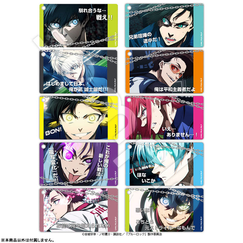 [Pre-order] Blue Lock - Slide Acrylic Keychains