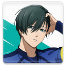 [Pre-order] Rin Itoshi U-20 JAPAN Match Uniform ver. - Blue Lock Acrylic Coaster (w/Stand)