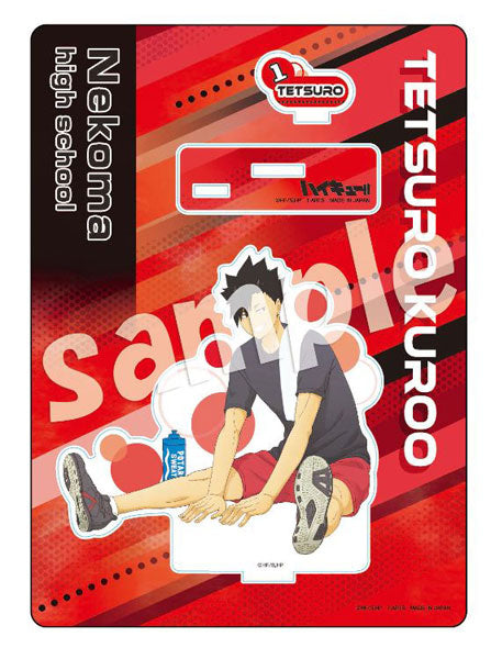 [Pre-order] Tetsuro Kuroo - Haikyuu!! TRAINING MENU Acrylic Stand Plate