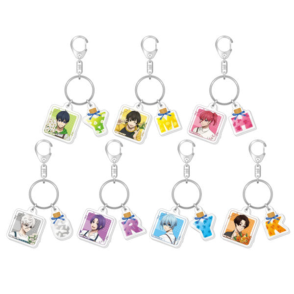[Pre-order] Blue Lock - Trading 2-part Flower Marche Acrylic Keychain