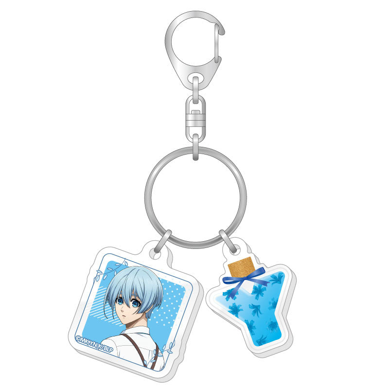 [Pre-order] Blue Lock - Trading 2-part Flower Marche Acrylic Keychain
