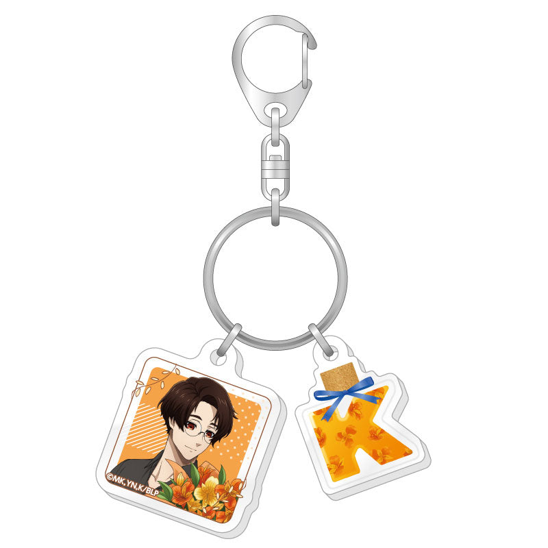 [Pre-order] Blue Lock - Trading 2-part Flower Marche Acrylic Keychain