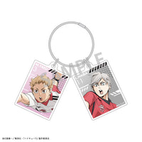 [Pre-order] Morisuke Yaku & Lev Haiba - Haikyuu!! Wire 2-part Acrylic Keychain