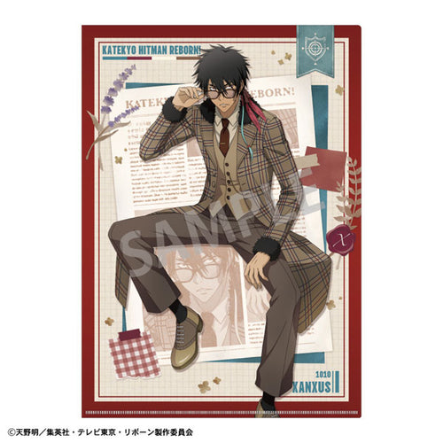 [Pre-order] XANXUS British Fashion - Reborn! A4 Single Clear File