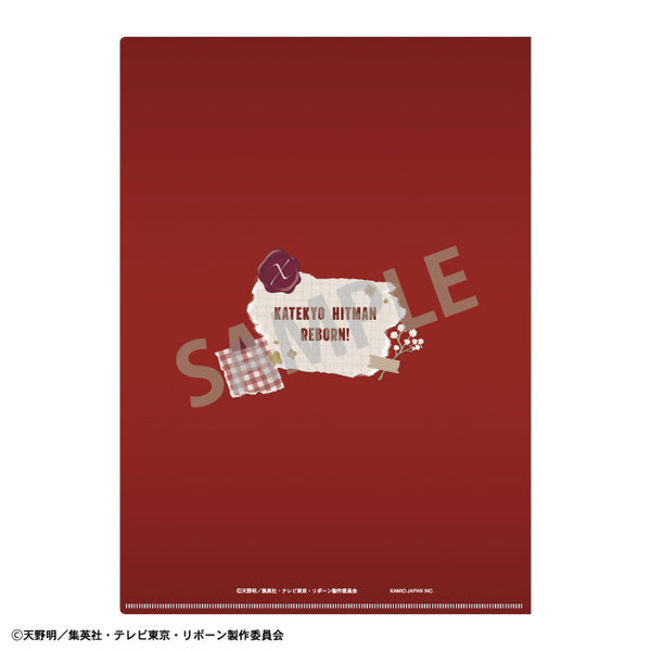 [Pre-order] XANXUS British Fashion - Reborn! A4 Single Clear File