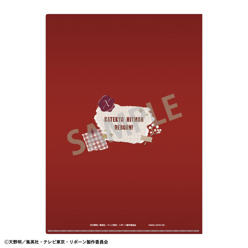 [Pre-order] XANXUS British Fashion - Reborn! A4 Single Clear File