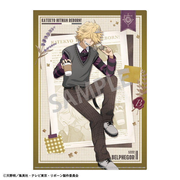 [Pre-order] Belphegor British Fashion - Reborn! A4 Single Clear File