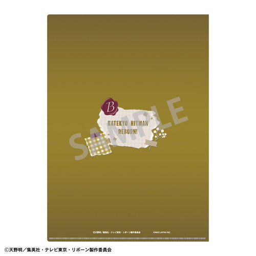 [Pre-order] Belphegor British Fashion - Reborn! A4 Single Clear File