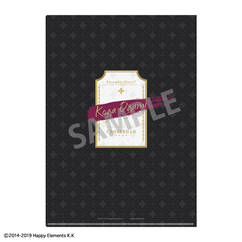 [Pre-order] Koga Ogami / DEADMANS - Ensemble Stars!! Reminiscence Selection "Crossroad" A4 Single Clear File
