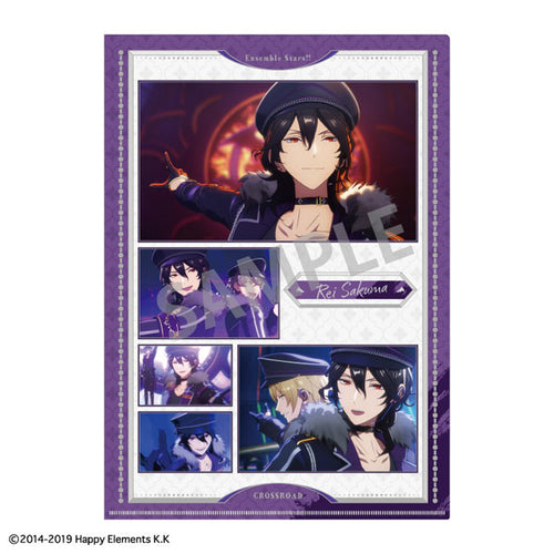 [Pre-order] Rei Sakuma / UNDEAD - Ensemble Stars!! Reminiscence Selection "Crossroad" A4 Single Clear File
