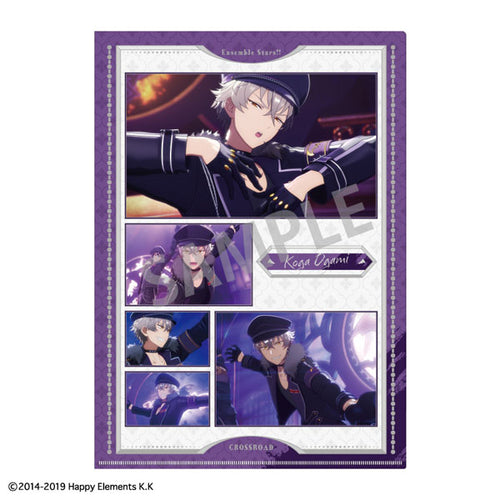 [Pre-order] Koga Ogami / UNDEAD - Ensemble Stars!! Reminiscence Selection "Crossroad" A4 Single Clear File