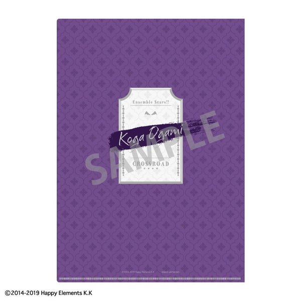 [Pre-order] Koga Ogami / UNDEAD - Ensemble Stars!! Reminiscence Selection "Crossroad" A4 Single Clear File