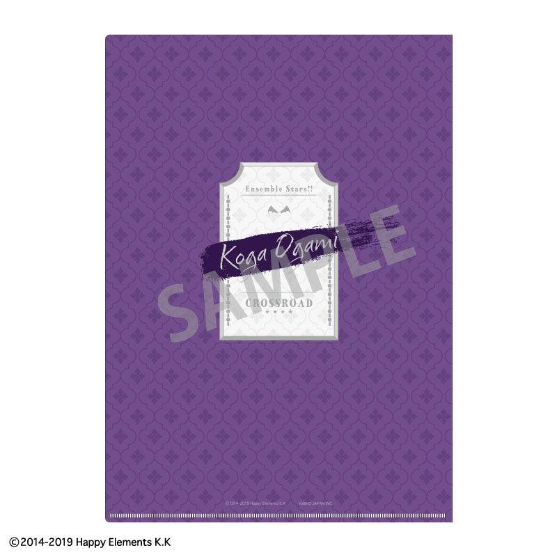 [Pre-order] Koga Ogami / UNDEAD - Ensemble Stars!! Reminiscence Selection "Crossroad" A4 Single Clear File