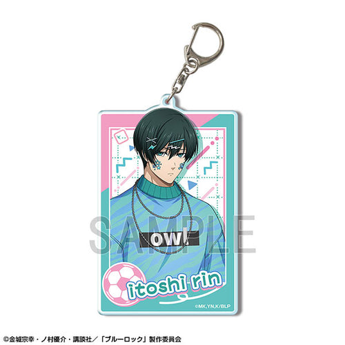[Pre-order] Blue Lock - Decorative Pop ver. New Illustration Big Acrylic Keychain