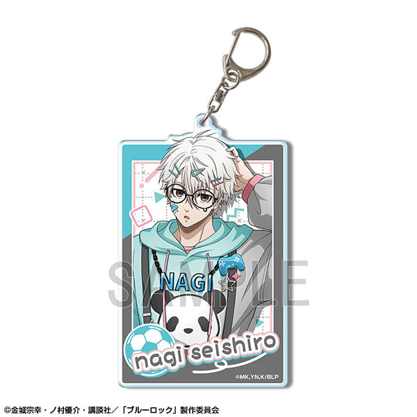 [Pre-order] Blue Lock - Decorative Pop ver. New Illustration Big Acrylic Keychain