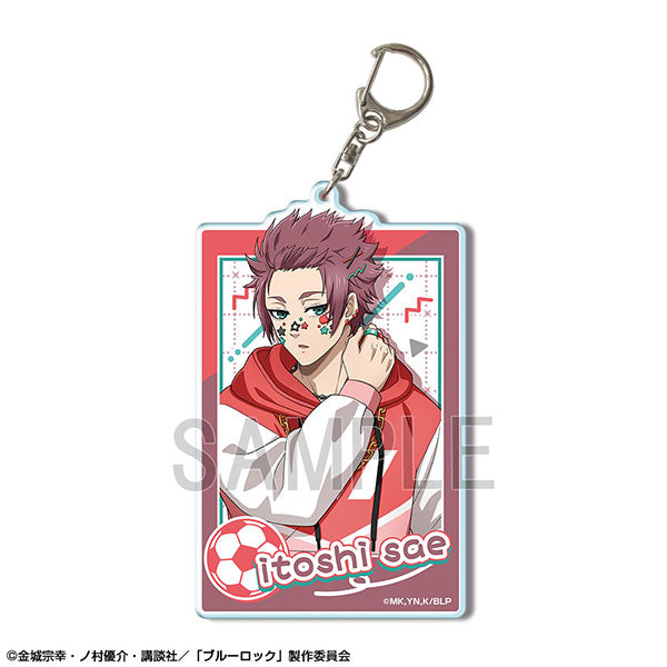 [Pre-order] Blue Lock - Decorative Pop ver. New Illustration Big Acrylic Keychain