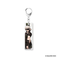 [Pre-order] 9S and Books - NieR:Automata Acrylic Keychain