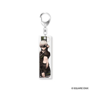 [Pre-order] 9S and Books - NieR:Automata Acrylic Keychain