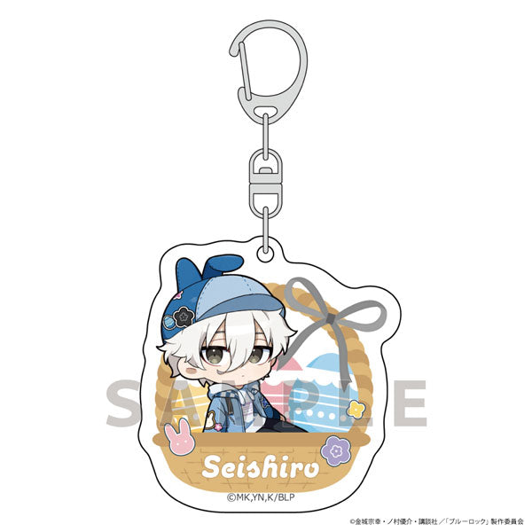 [Pre-order] Seishirou Nagi / Denim Easter - Blue Lock Acrylic Keychain