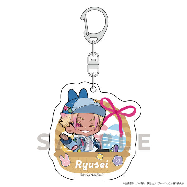 [Pre-order] Ryusei Shidou / Denim Easter - Blue Lock Acrylic Keychain