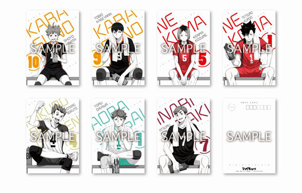 [Pre-order] Haikyuu!! - break time A5 Postcard Set