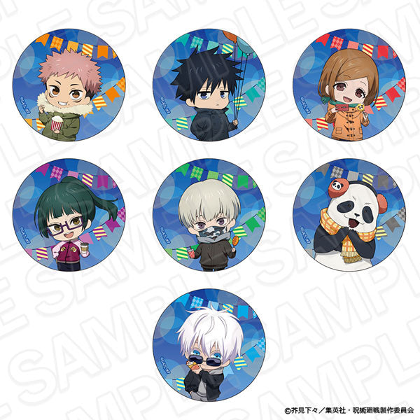 [Pre-order] Jujutsu Kaisen - Tin Badges Night Amusement Park Mini Chara ver.