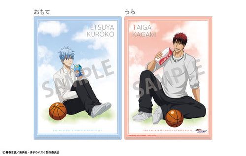 [Pre-order] Tetsuya Kuroko & Taiga Kagami Pack Juice - Kuroko's Basketball A4 Single Clear File