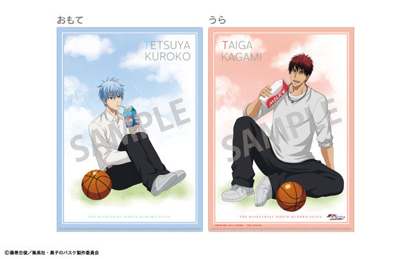 [Pre-order] Tetsuya Kuroko & Taiga Kagami Pack Juice - Kuroko's Basketball A4 Single Clear File
