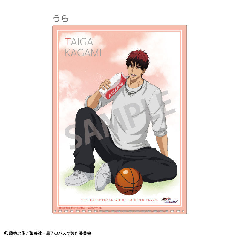 [Pre-order] Tetsuya Kuroko & Taiga Kagami Pack Juice - Kuroko's Basketball A4 Single Clear File