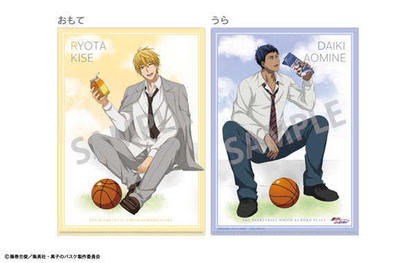 [Pre-order] Ryota Kise & Daiki Aomine Pack Juice - Kuroko's Basketball A4 Single Clear File