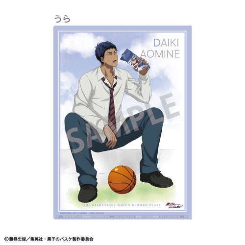 [Pre-order] Ryota Kise & Daiki Aomine Pack Juice - Kuroko's Basketball A4 Single Clear File
