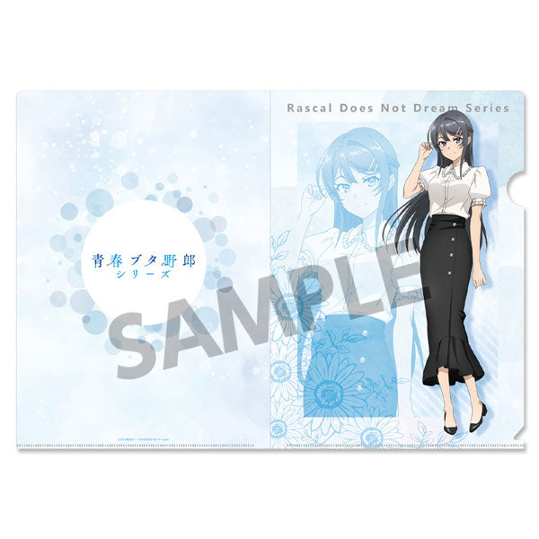 [Pre-order] Mai Sakurajima's Summer Vacation Casual Wear ver. - Rascal Does Not Dream of Bunny Girl Senpai Series New Illustration Clear File