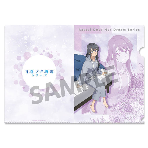 [Pre-order] Mai Sakurajima's Summer Vacation Lounge Wear ver. - Rascal Does Not Dream of Bunny Girl Senpai Series New Illustration Clear File