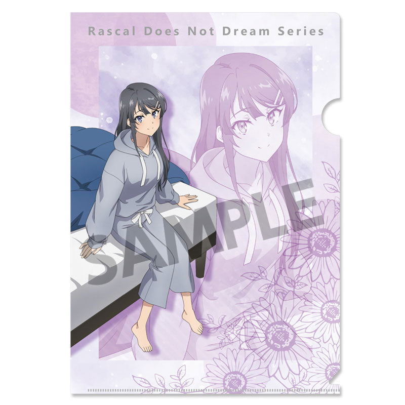 [Pre-order] Mai Sakurajima's Summer Vacation Lounge Wear ver. - Rascal Does Not Dream of Bunny Girl Senpai Series New Illustration Clear File