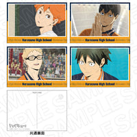 [Pre-order] Haikyuu!! - Postcard Set Karasuno High School D