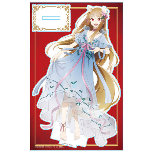 [Pre-Order] Holo Dress ver. - Spice and Wolf MERCHANT MEETS THE WISE WOLF New Illustration Acrylic Chara Stand